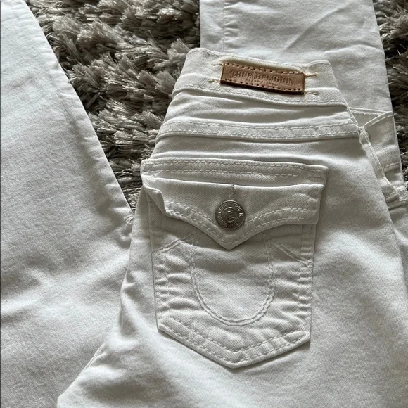 True Religion White Skinny Jeans – Size 24 - Picture 8 of 11